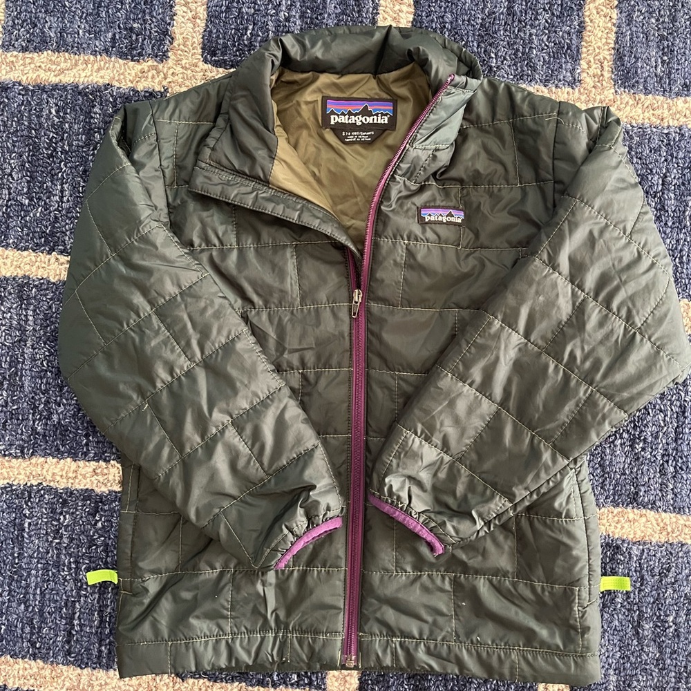 Kids Dark Green Patagonia